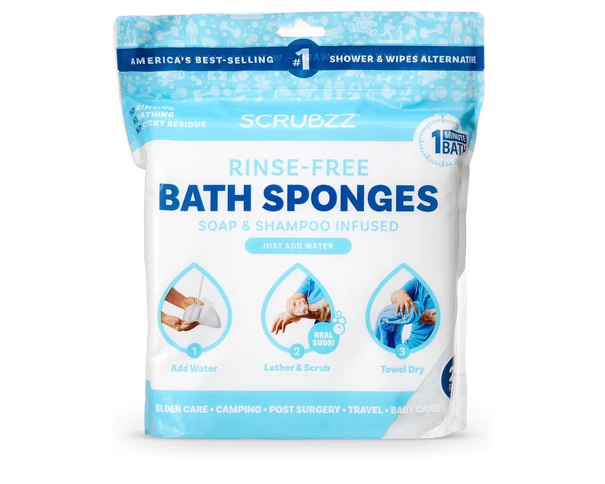 Shower Sponge - 25 Pack