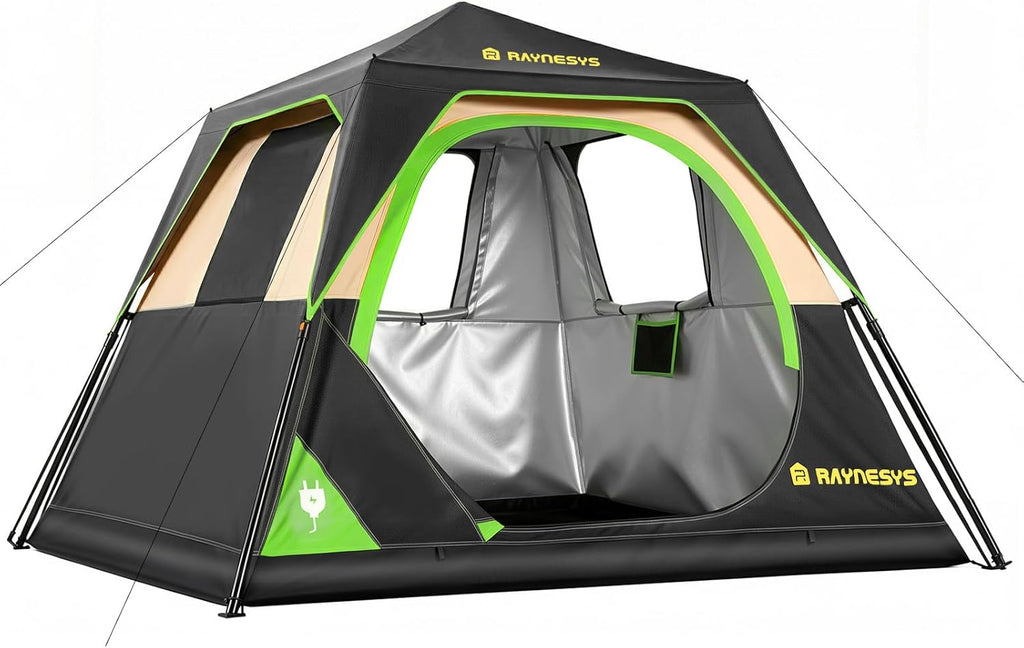 4-Person Instant Cabin Tent — Festival Ready (60-Sec Setup)