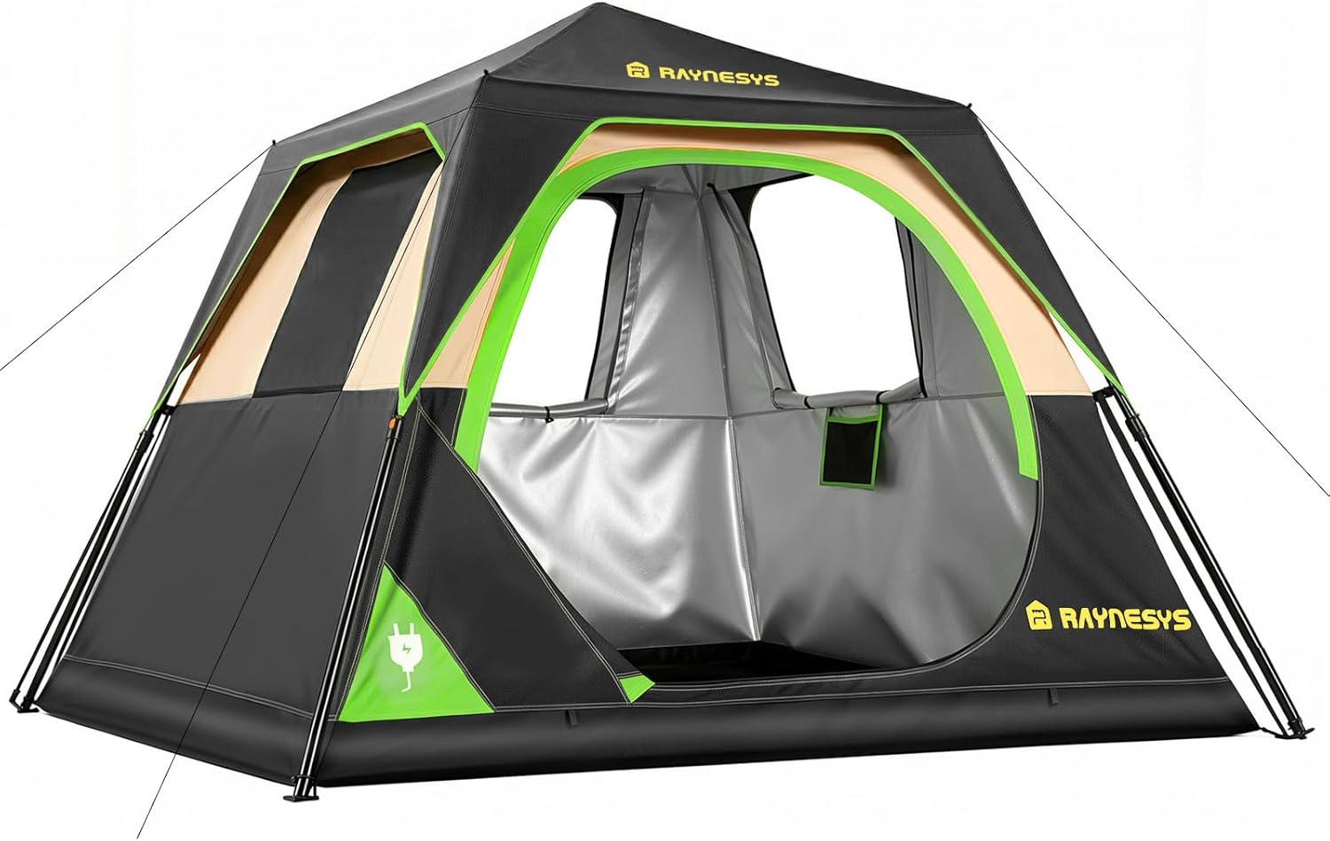 4-Person Instant Cabin Tent — Festival Ready (60-Sec Setup)