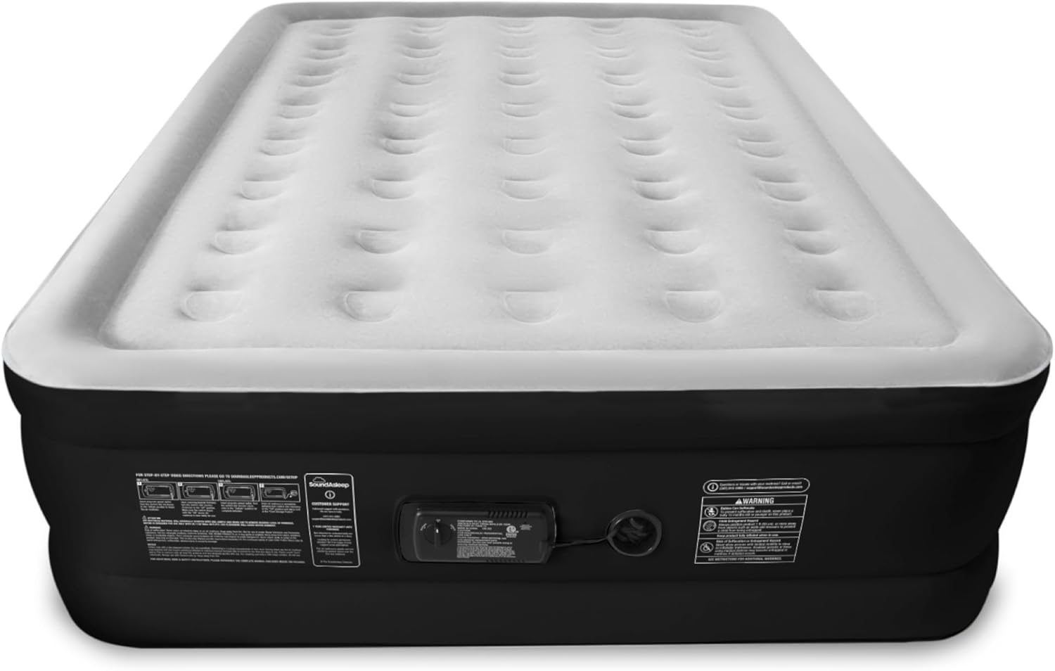 Queen Air Mattress Rental – SoundAsleep Dream Series (Double Height)