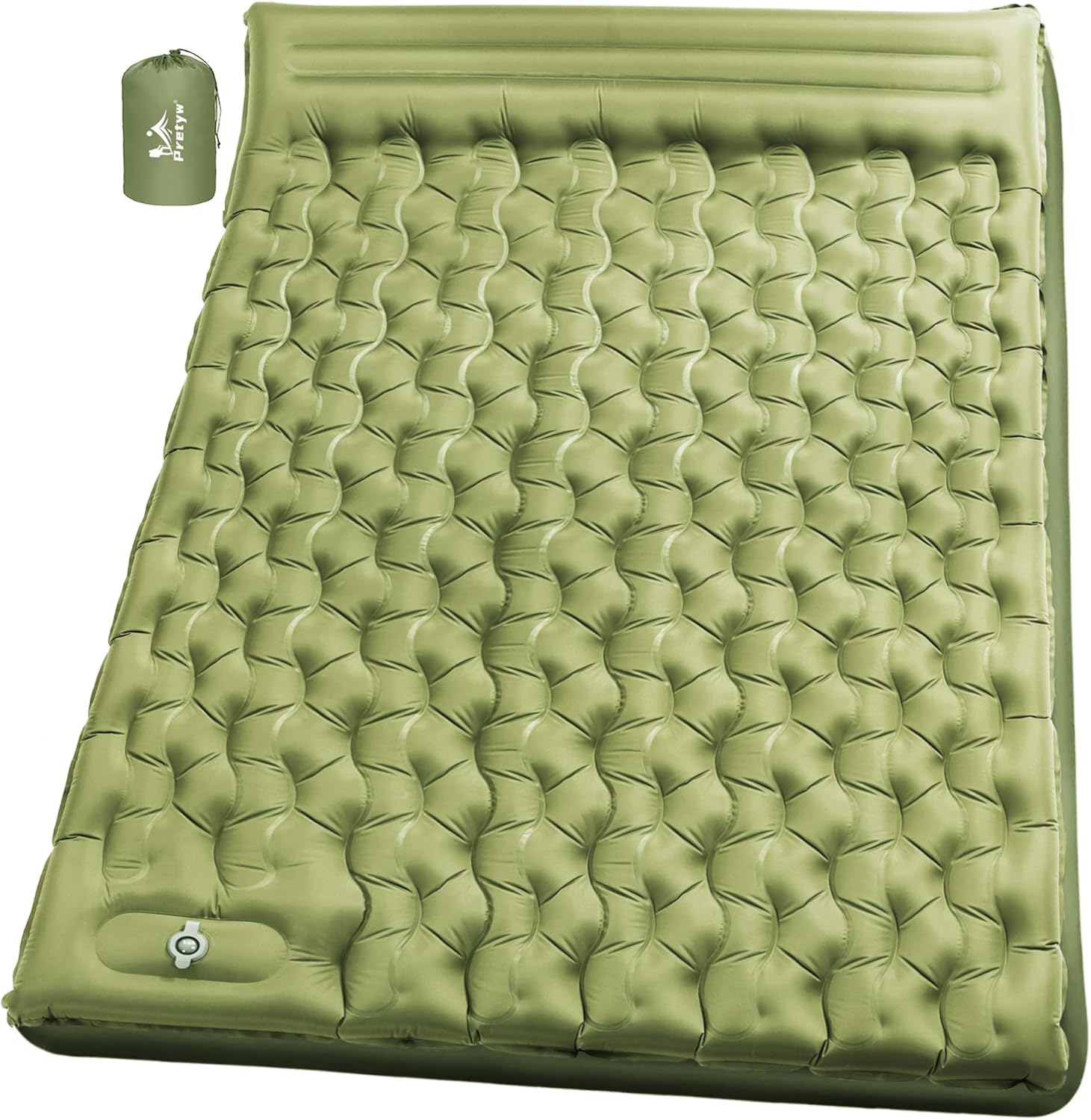 Full/Double Sleeping Pad Rental – Self-Inflating with Foot Pump