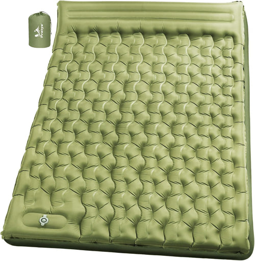 Full/Double Sleeping Pad Rental – Self-Inflating with Foot Pump
