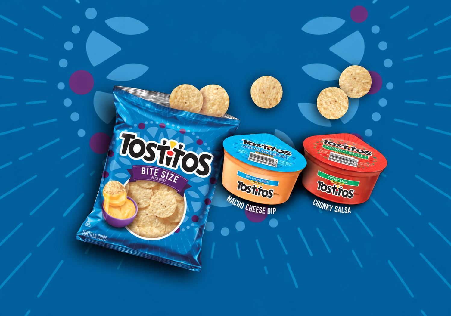 Tostitos Bite Size Tortilla Chips – Choose Your Dip
