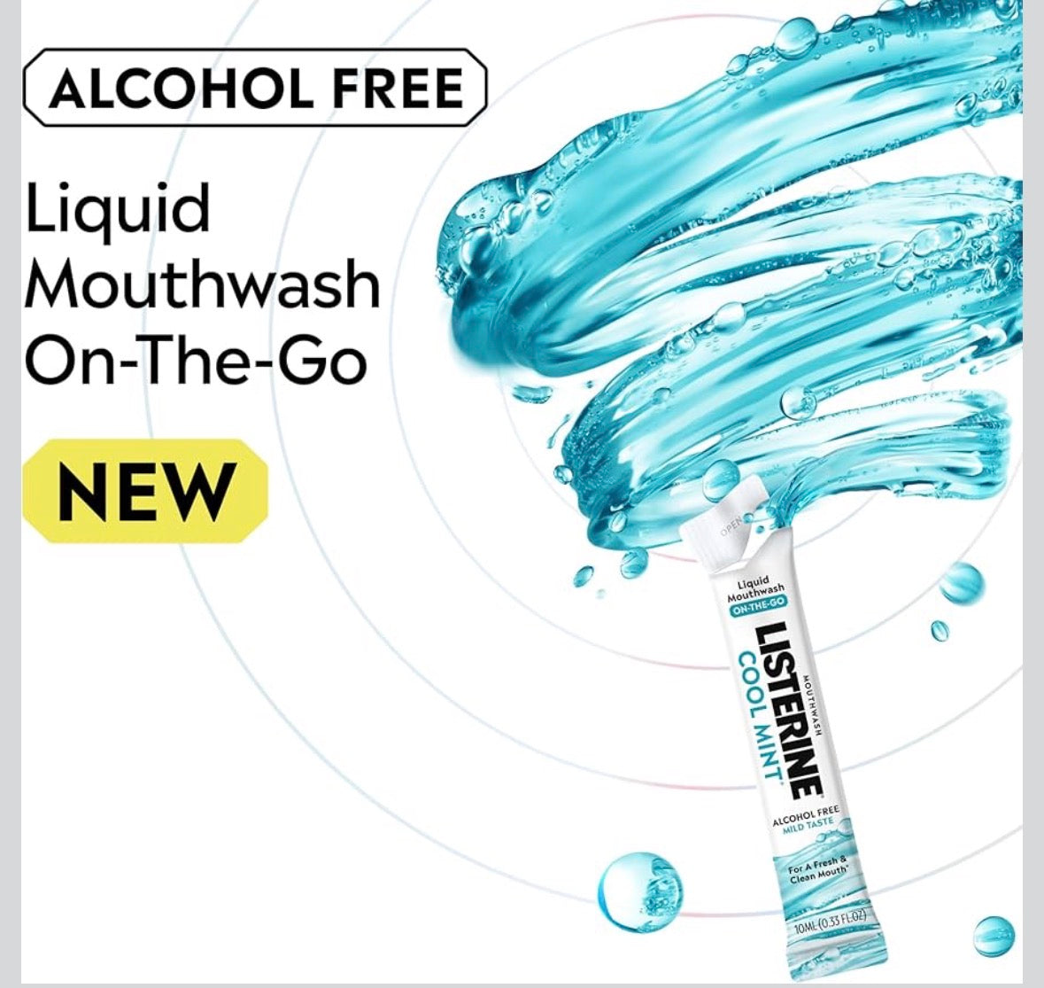 Listerine Mouth Wash -Single Packet