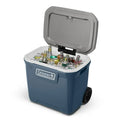 Coleman 316 Series 60QT Hard Chest Wheeled Cooler – Lakeside Blue