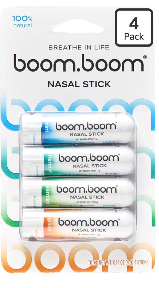 Boom Boom Nasal Stick -4 Pack