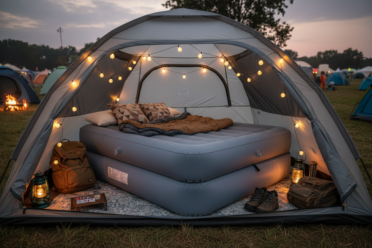 Queen Air Mattress Rental (Double Height)