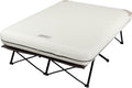 Coleman Queen Airbed Cot Rental – Folding Frame, Air Mattress & Side Table